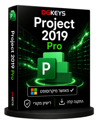Microsoft Project 2019 Pro לניהול פרויקטים במחשב Windows