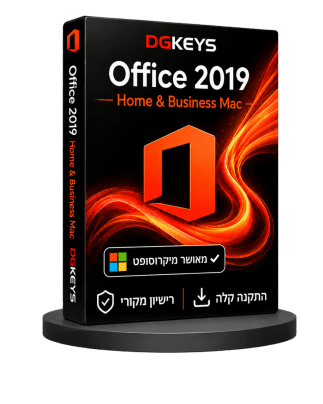 Microsoft Office Home & Business 2019 למחשב Mac