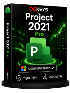 Microsoft Project 2021 Pro לניהול פרויקטים במחשב Windows