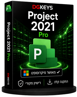 Microsoft Project 2021 Pro לניהול פרויקטים במחשב Windows