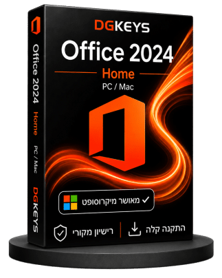 Microsoft Office Home 2024 למחשב PC או Mac