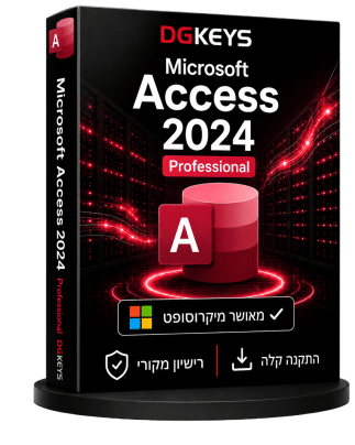 Microsoft Access 2024 Professional לניהול מסדי נתונים במחשב Windows