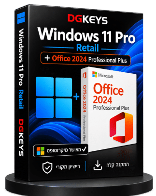 Windows 11 Pro retail + Office 2024 PRO